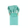 KU349 13 In 1 Storage Barreled Wooden Handle Silicone Kitchenware Set Non-Stick Cooking Spoon Shovel Kitchen Rack(Deep Green)