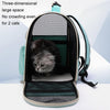 Breathable Cat Backpack, Pink, Foldable, Portable Pet Carrier (Model 2)