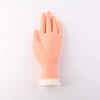 Manicure Practice Artificial Hand Model Simulated Hand Display Model, Style:Not Bendable