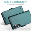 For Samsung Galaxy S25 5G CaseMe 023 Butterfly Buckle Litchi Texture RFID Anti-theft Leather Phone Case(Green)
