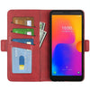 For Alcatel 1B 2022 Dual-side Magnetic Buckle Horizontal Flip Leather Phone Case(Red)