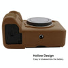 PULUZ Soft Silicone Protective Case for Sony ILCE-9M2/ Alpha 9 II / A92(Coffee)