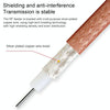 Dual TS9 Male to RG316 WiFi Antenna Extension Cable 50cm