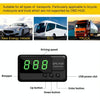 C60 GPS HUD 3" Head-Up Display Speedometer (Black)