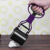 Long Handle Poop Scoop for Dogs & Cats - Purple