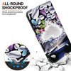 For Samsung Galaxy S24+ 5G Crystal Texture Colored Drawing Leather Phone Case(Heart Shaped)