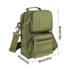 Outdoor Mountaineering Waterproof Shoulder Bag Shoulder Bag(Black)
