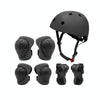 7 In 1 Children Roller Skating Protective Gear Set, Size: S(Black)