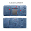 Pindun Multifunctional MagSafe Magnetic Wallet Card Bag Case Without Retail Box(Brown)