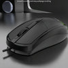 K-Snake KM007 Wired Keyboard And Mouse Set Desktop Computer Keyboard, Style: With Mouse