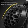 SULAITE Cycling Honeycomb Breathable Heat Dissipation Motorcycle Adjustable Protective Gear, Style: 2pcs /Set Knee Pads