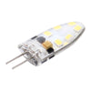 G4 2W 180LM Corn Light Bulb, 12 LED SMD 2835 Silicone, DC 12V, Big Size: 3.9x1.4x0.9cm(White Light)