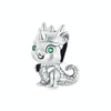 S925 Sterling Silver New Year Cute Little Dragon DIY Beads(SCC2720)