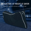 WUPP CS-1410A2 Motorcycle Thickened Oxford Cloth All-inclusive Waterproof Sun-proof Protective Cover, Size:M(Black)
