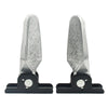 Electric Motorcycle Folding Foot Pegs Modification Pedal Pad Footrests, Style: All Aluminum