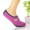 Comfortable and Anti-slip 3MM Swimming Diving Socks Breathable Water to Swim The Beach Socks Size:XXL (44)(Magenta)