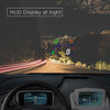 4" OBD2 HUD Car Head Up Display Speed, MPG, Fault Codes - Colour