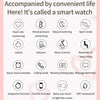 CF96 1.2 inch Waterproof Smart Silicone Strap Wristband Support Heart Rate Monitoring / Blood Pressure Monitoring(Black)