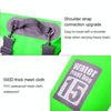Outdoor Waterproof Dry Dual Shoulder Strap Bag Dry Sack, Capacity: 15L (Black)