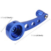 1 Pair Universal Car Wagon Door Window Crank Handle Winder  Manual Door Crank Handle Window Winders(Blue)