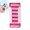 Home Travel Plastic Pill Box Drawer Pill Box Portable Storage Box, Model:6 Grid(Pink)