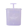 Facial Cleanser Foaming Maker Bubbler Cup Travel Portable Manual Foaming Bottle, Color: Large Purple