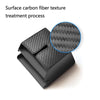 DM-020 Car Sticky Carbon Fiber Storage Bag Car Mobile Phone Storage Box Small
