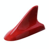 A-886 Car Auto Shark Fin Dome Antenna Decoration for Honda Buick Nissan Hyundai Toyota Volkswagen Mazda(Red)