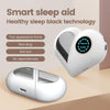 KS-ZMY02 LCD Display Rotatable Heart-shaped Smart Sleep Instrument(Milky)