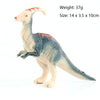 Simulation Animal Dinosaur World Static Toy Models, Style: 6 PCS Parasaurus