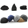 G12788 Iron Mark Street Melon Skullcap Retro Flanged Landlord Hat without Eaves, Size: 58cm(Deep Beige)