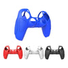 For PS5 Gamepad Silicone Protective Case Anti-Skid Soft Silicone Cover, Color: White