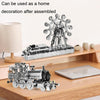 Music Ferris Wheel High Difficulty Building Block Adults Handmade Assembly Power Strip Linkage Mechanical Toy Metal Assembly Model