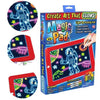 LED Writing Board 3D Magic Drawing Pad Creative Children Drawing Toys(Red)