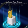 WK WDC-190i Mech Series 2.4A USB to 8 Pin Fast Charge Data Cable, Length: 1m(Yellow)
