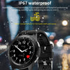 W68 1.54 inch Touch Screen IP67 Waterproof Smart Bracelet, Support Blood Oxygen Monitoring / Bluetooth Call / Heart Rate Monitoring, Style: Steel Strap(Black)