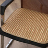 Summer Office Seat Cushion Chair Pad Double Thickened Cooling Mat Home Sofa Cushion, Size: 55x55cm(Carbonized Bamboo)