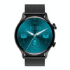 Ochstin 5HK8 Pro 1.36 inch Round Screen Blood Oxygen Blood Pressure Monitoring Bluetooth Smart Watch, Strap:Steel(Black)