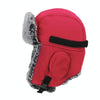 Winter Keep Warm Hat Outdoor Anti-Chilled Waterproof And Velvet Thickened Ski Hat, Size: L 58-60cm(Red Brown)