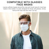 Anti-Saliva Splash Anti-Spitting Anti-Fog Face Shield Outdoor Cycling Clear Sunscreen Sunglasses