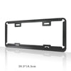 Taiwan Car License Plate Stainless Steel Frame, Specification: Carbon Fiber