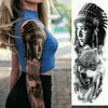 Large Arm Sleeve Waterproof Temporary Tattoo Sticker(TQB-076)