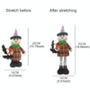Witch Style Halloween Decorations Ghost Festival Party Scenes Retractable Doll Decorations