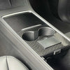 For Tesla Model 3 / Y Carbon Fiber Center Panel Protective Film Anti-Scratch Car Interior(Matte)