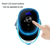 Ice Flower Gradient Rechargeable Low Noise Nail Polishing Machine, Specification: EU Plug (Yellow Green)