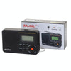 BAIJIALI BJL-166 Full Band Retro Radio Multifunctional Built-In Speaker Player(Black)