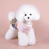 Pink Dog Skirt, XXL - Winter Warm Wool & Cotton, Small Breeds