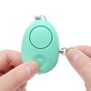 120dB Personal Safety Alarm with LED Light - White
