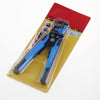 TK0742 0.5-6.0mm Multi-function Automatic Wire Stripper Line Clamp Press Dismantling Tool (Grey)