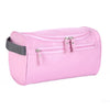 Horizontal Travel Toiletries Storage Bag Waterproof Cosmetic Bag(Pink)
